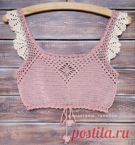 Кроп топ крючком - летние идеи и схемы | Anna Gri Crochet | Яндекс Дзен