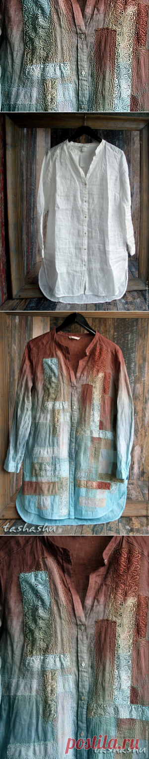 Как «уделать» новую рубашку: эксперимент в стиле боро