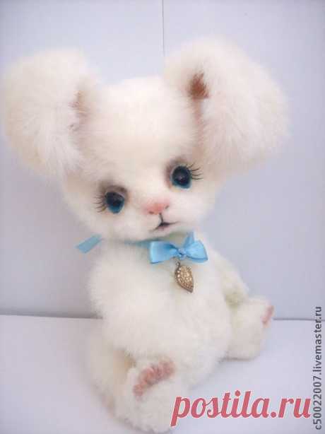Чик - белый,зайка,зайка тедди,зайчонок,кролик тедди,кролик,игрушка ручной работы