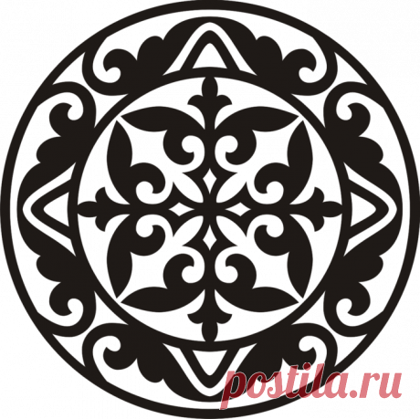 Казахский орнамент. Шаблоны.