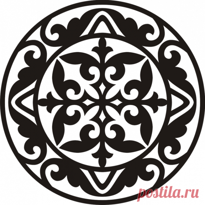 Казахский орнамент. Шаблоны.