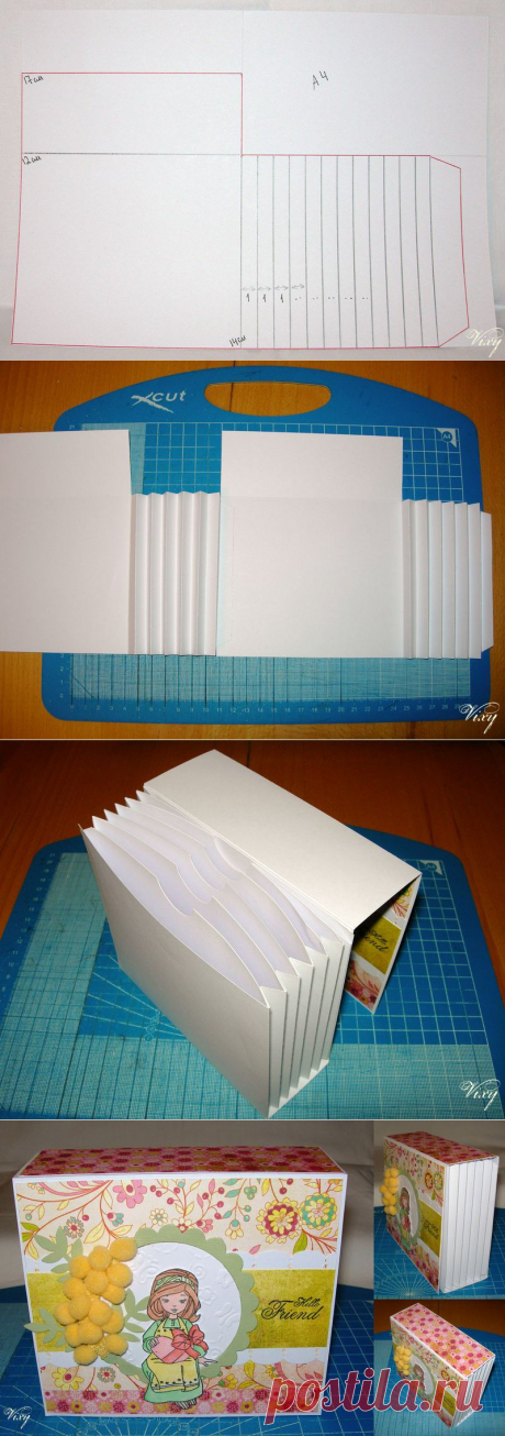 Папка аккордеон для хранения мелочей