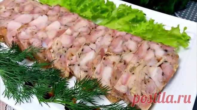 Делайте сразу 2 порции. Супер ВКУСНЯТИНА из Курицы! Лучшая ВЕТЧИНА!!!