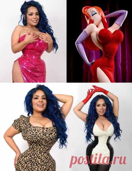 7 лет нечеловеческих усилий превратили американку в оживший мультик | Домашняя аптечка