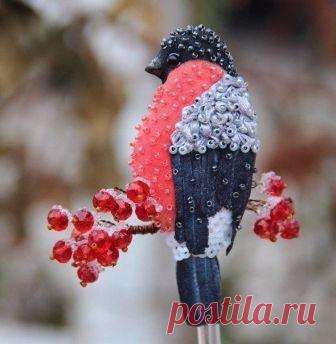 Волшебные брошки в виде птиц: идеи — Сделай сам, идеи для творчества - DIY Ideas