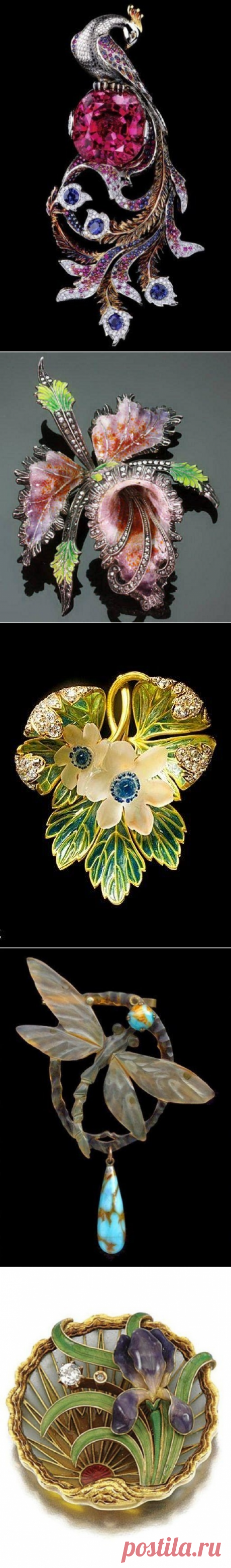 Антикварные броши 19-20 веков - Путешествуем вместе