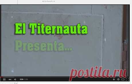 El Titernauta. Titeres tallados en gomaespuma - Handmade foam rubber puppets. - YouTube