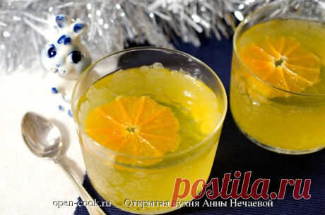 Желе из мандаринов