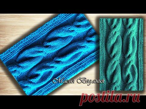 Объемная коса с эффектным переплетением