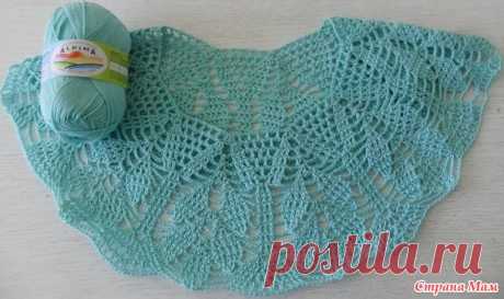 . Кофточки "Голубая медуза" и "Листочки" - Вязание - Страна Мам