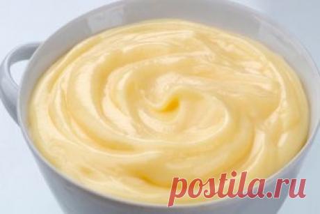 Заварной крем для любой выпечки. Самый популярный крем