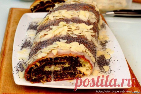 Польский маковый рулет