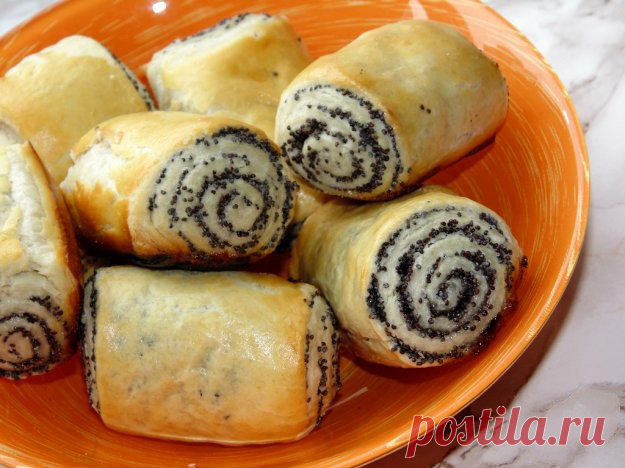 Маковые рулеты — Домашняя кулинария