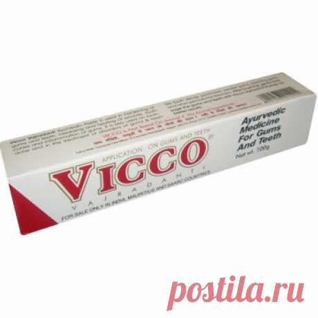 Vicco. Зубная паста Vajradanti, 100 гр.