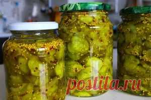 Пряные огурцы на зиму (пикули)