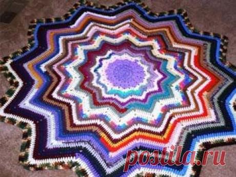 Коврики своими руками: вязанные или из остатков