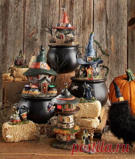 Диорамные интерьерные композиции на Хэллоуин - Planetalsad