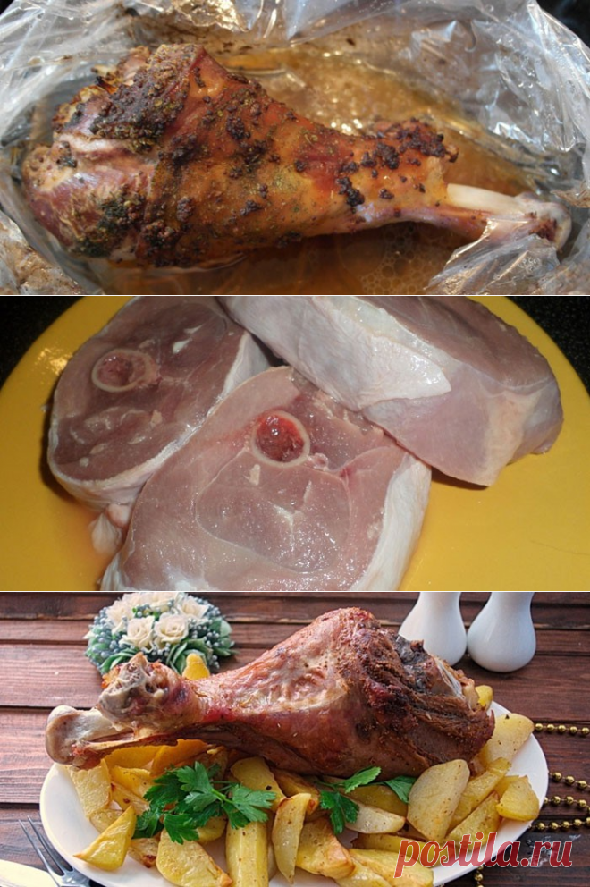 Голень индейки в духовке - как вкусно приготовить запеченное блюдо в фольге или рукаве с фото
