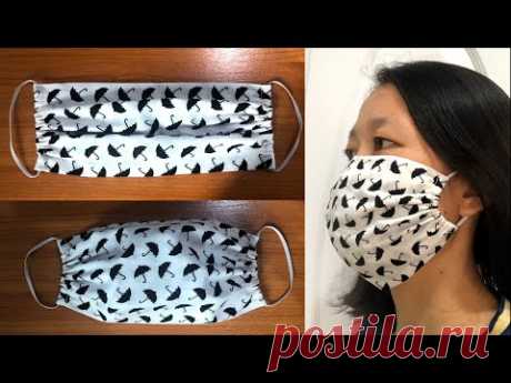 How to make face mask no machine | หน้ากากอนามัยเย็บมือ แบบง่าย