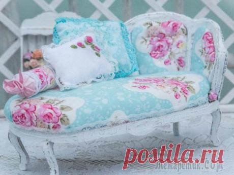 Как сшить игрушечную мягкую мебель для кукол своими руками