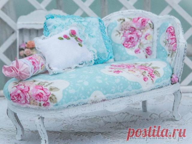 Как сшить игрушечную мягкую мебель для кукол своими руками