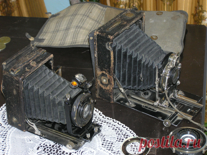Фотоаппараты Германия середина 19века. стартовая 3000$