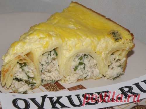 Блинный пирог с мясом, рецепты блюда с фото / Простые рецепты