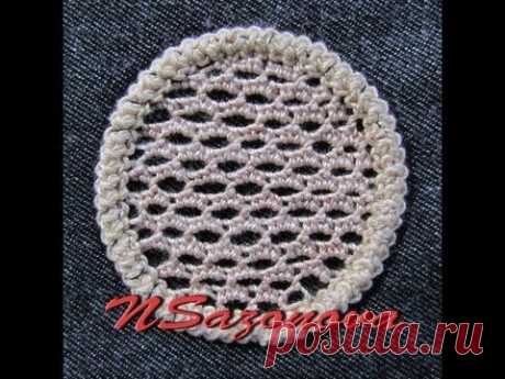 Румынское (шнурковое) кружево.Заполнение круга. Мастер-класс. Romanian lace.. tutorial