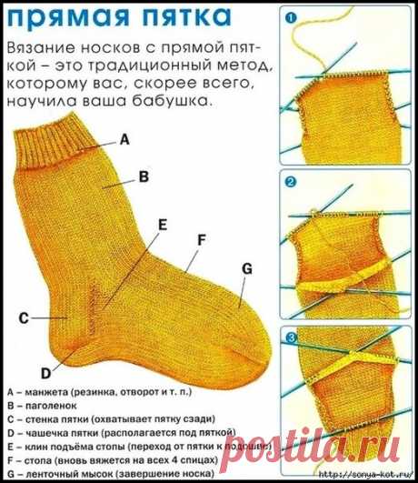 Вязание носков спицами мастер класс. Вязание носков спицами для начинающих |