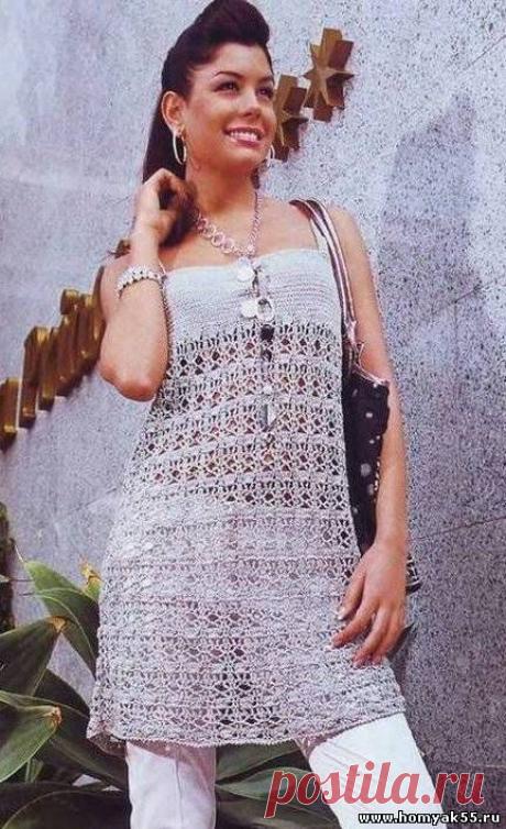 Летние топы, маечки для женщин крючком - Схемы и описания вязаных изделий | «Хомяк55.ру» сайт о вязании