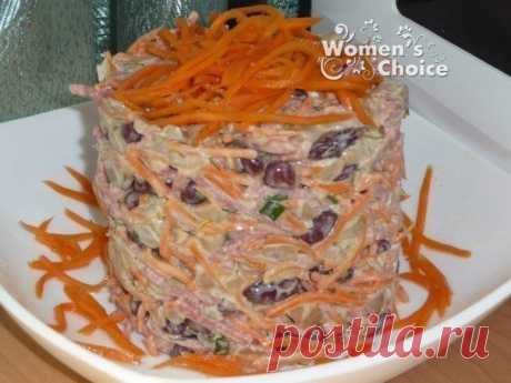 Очень вкусный и быстрый салатик &quot;Фасолинка&quot;, ничего не нужно отваривать!