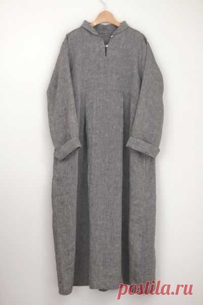 No99 Standing Shawl Collar Dress | идеи кроя