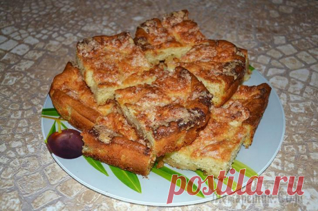 Сахарный пирог к чаю