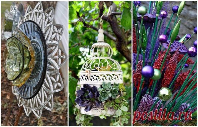 Идеи дачного декора, который легко можно сделать своими руками