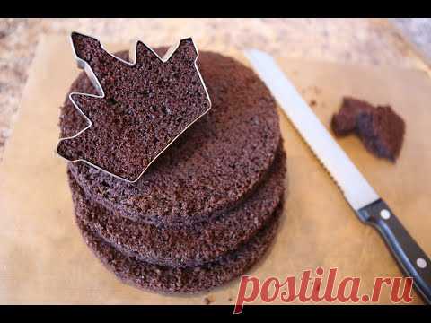 ❪Eng Subs❫Шоколадный БИСКВИТ на кипятке * Получится всегда! * Chocolate sponge cake