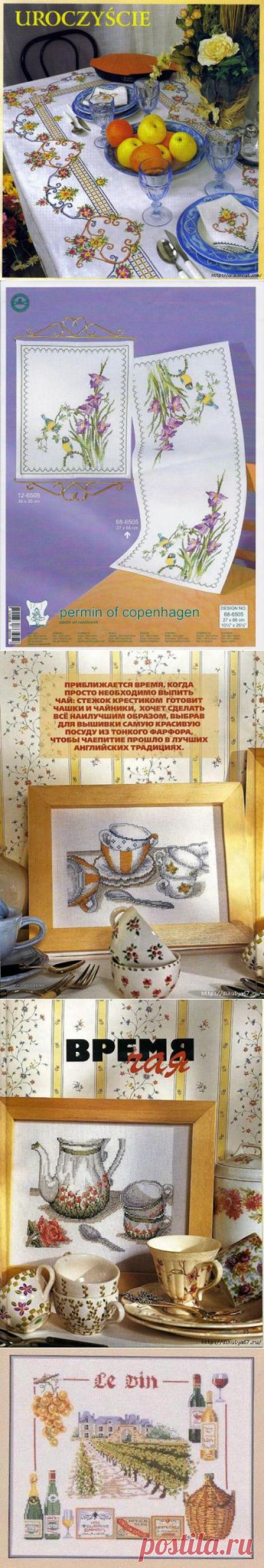 вышивка для кухни - Самое интересное в блогах