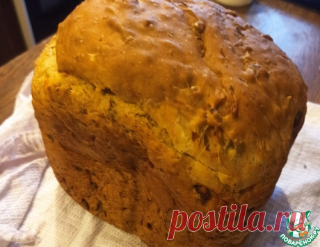 Морковный хлеб с грецкими орехами – кулинарный рецепт