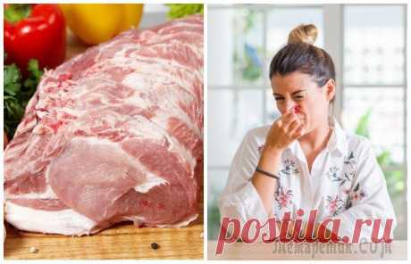 Как избавить свиное мясо от неприятного аромата и спасти продукт