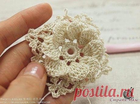 Мотив вязаный крючком. Мастер-класс / Физика невозможного!
