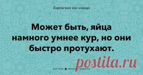 Остроумные еврейские пословицы, которые добавят Вам мудрости!