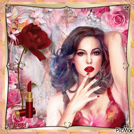 Portrait of Monica Bellucci...
