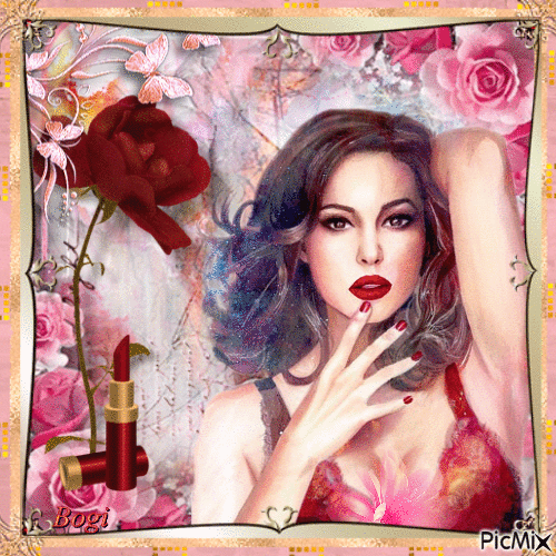 Portrait of Monica Bellucci...