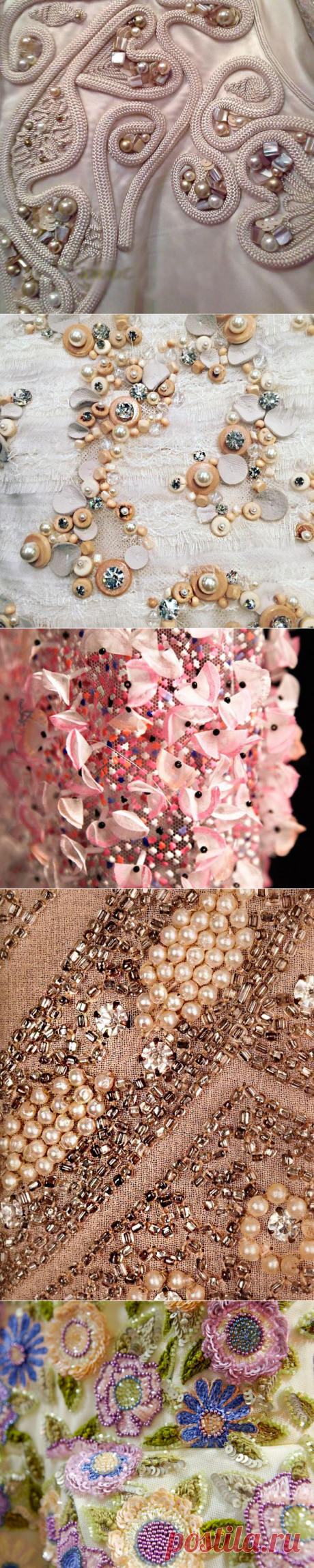 Вышивки высокой моды: 47 потрясающих работ