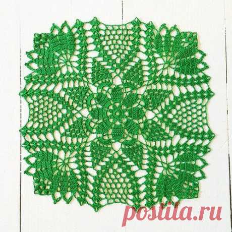 Зелёная салфетка