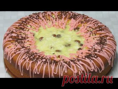 Попробуйте этот БОЖЕСТВЕННЫЙ ПИРОГ!!! Творожный "ВУЛКАН". Pie "Volcano"