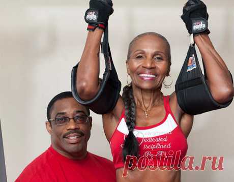 В чем секрет старейшей в мире женщины-бодибилдера, которой исполнилось 80 лет 