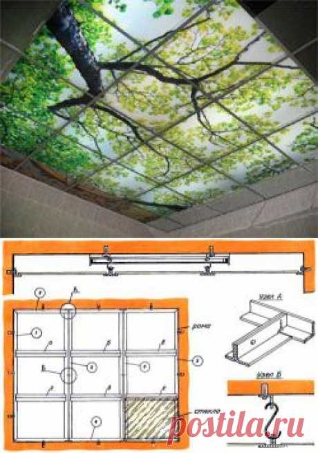Самый крепкий потолок - стеклянный - Дела строительные - Сборник - Познавательный Интернет-журнал &quot;Умеха - мир самоделок&quot;