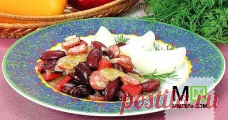 Гуляш из фасоли по-сербски - кулинарный рецепт. Миллион Меню