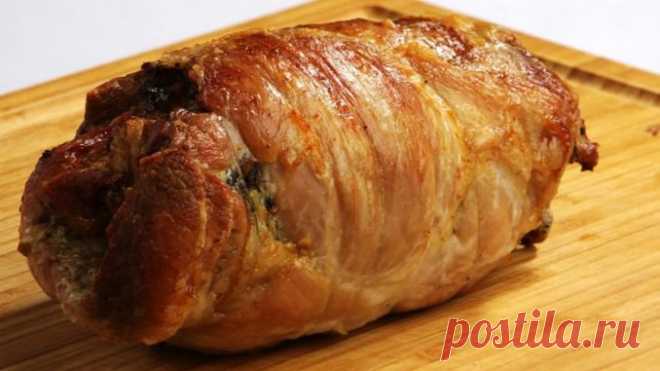 Удивительный рецепт вкуснейшего рулета из свинины. Там, откуда он родом, за него платят огромные деньги! - Полезно Знать