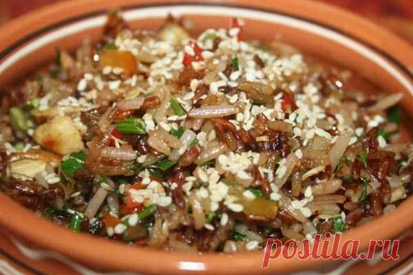 Острый рис с овощами и курицей по-восточному — Женская страничка